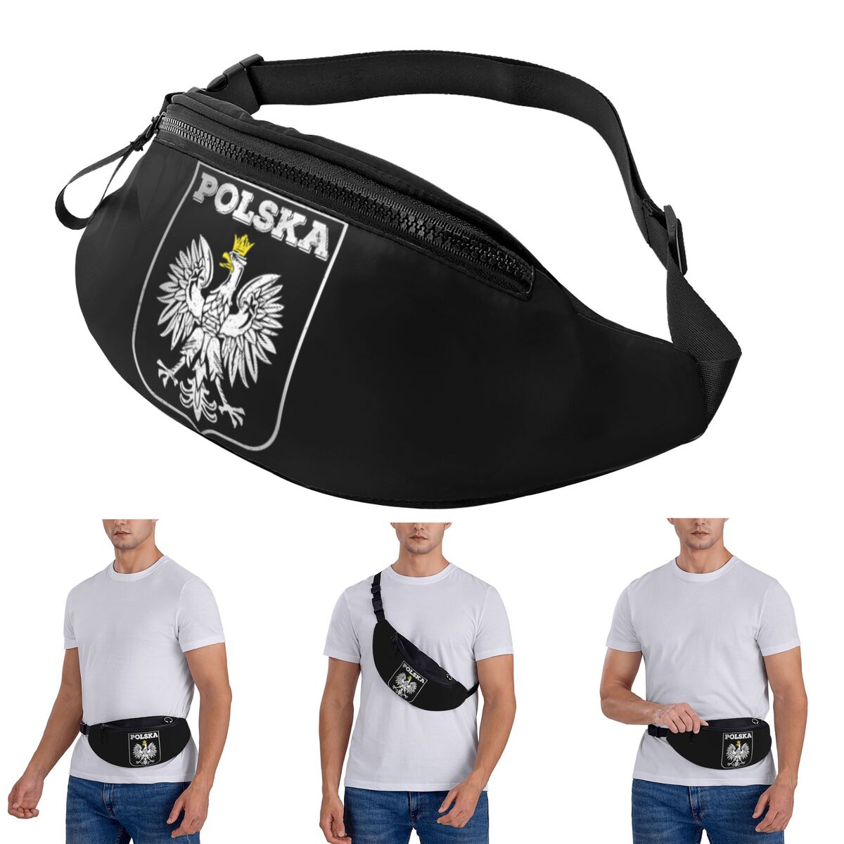 Running Gear Logos - Tas Pinggang Selempang Logo Polska Elang