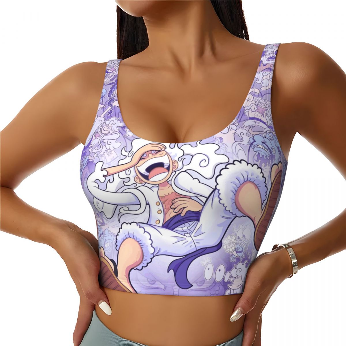 Running Gear Tank - Tank Top Olahraga Wanita Seamless Gear
