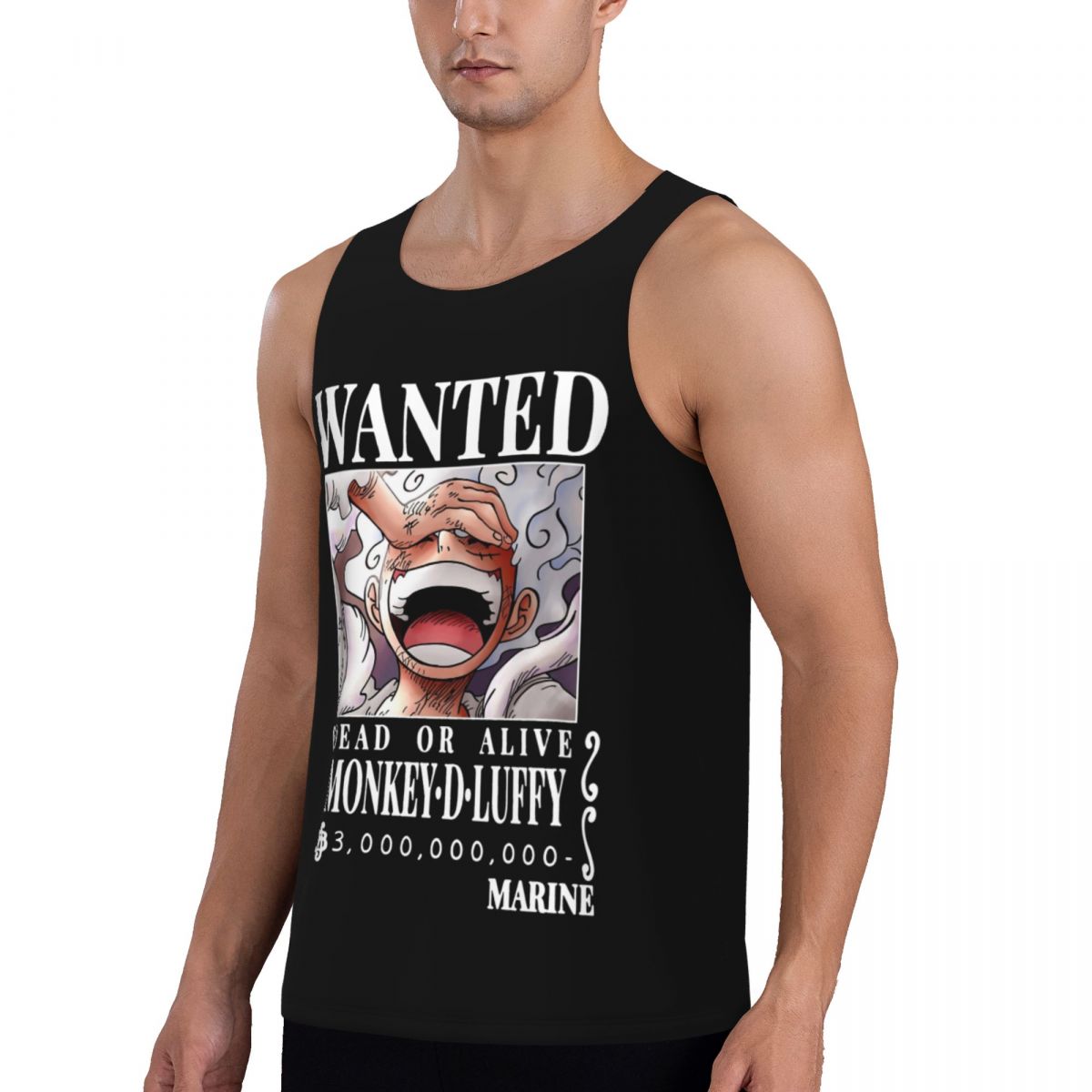Graphic Luffy Wanted Bounty Ni - Running Gear Tank ulasan dan harga