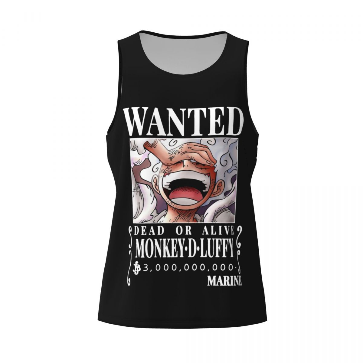 Graphic Luffy Wanted Bounty Ni - Running Gear Tank ulasan dan harga
