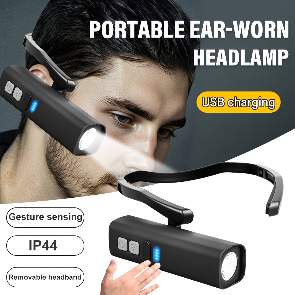 Lampu Kepala Jepit Telinga 202 - Running Headlamp Led ulasan dan harga